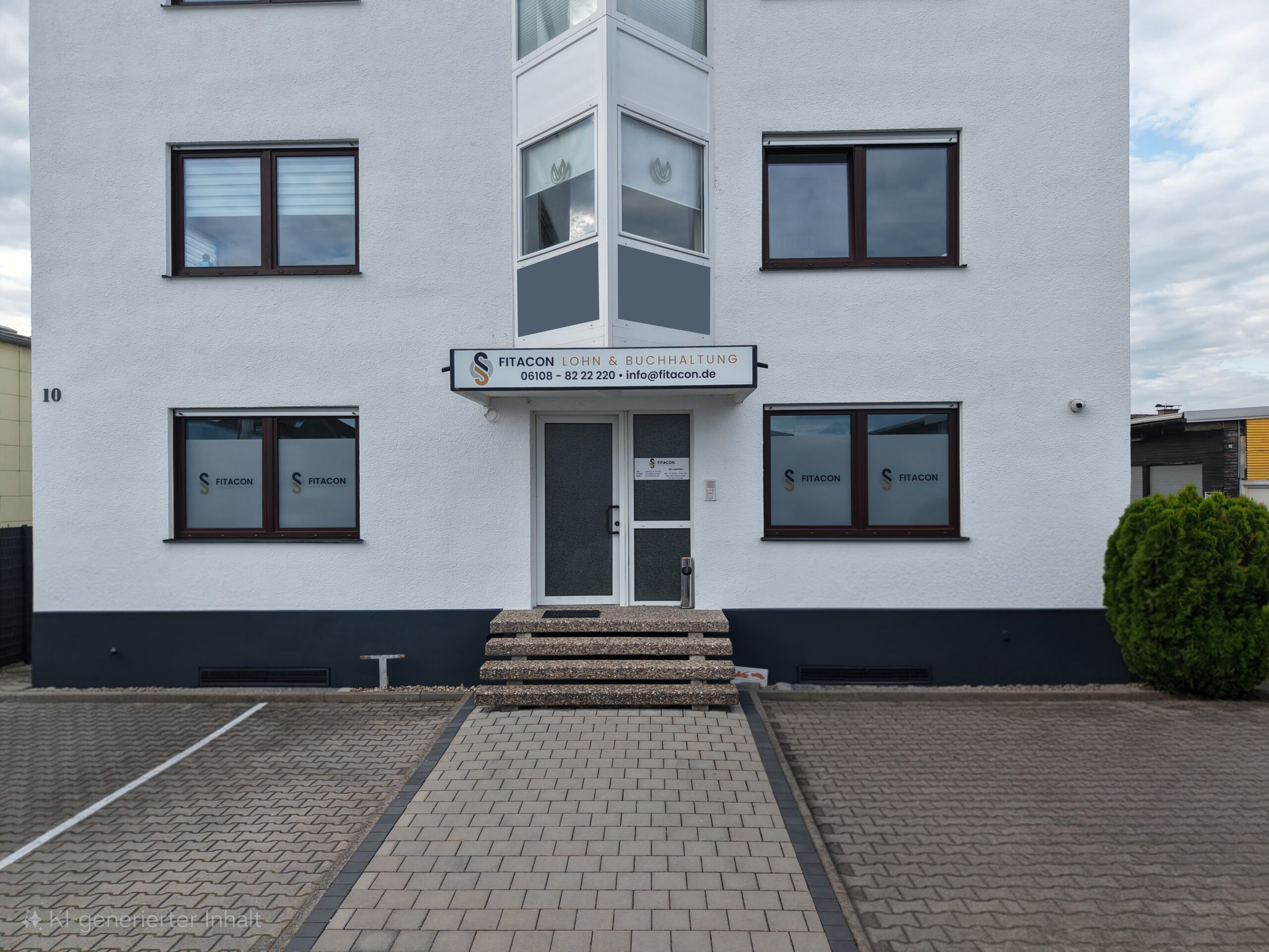 Firmengebäude der FITACON GmbH in der Dieselstraße 10, Mühlheim am Main