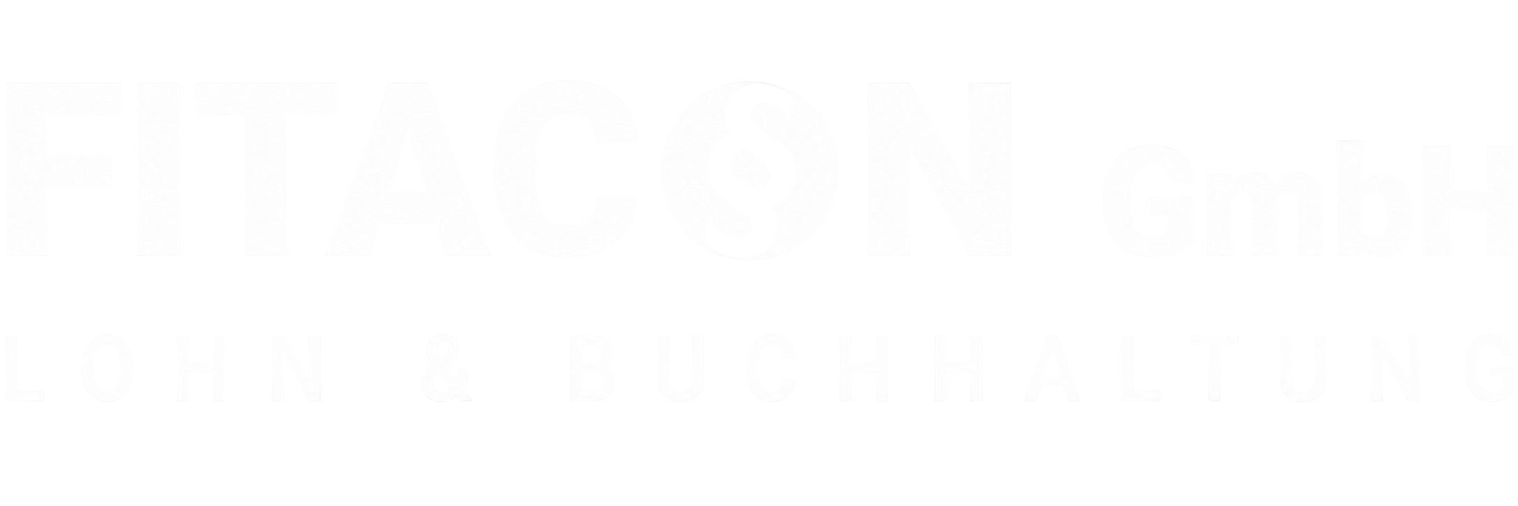 FITACON GmbH Lohn & Buchhaltung – Logo in Weiß